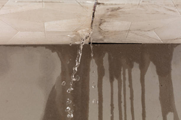 Professional Flood Damage Cleanup technician working in Cameron, TX